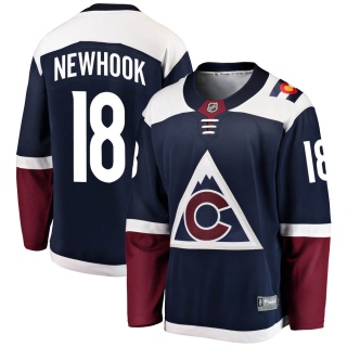 Men's Alex Newhook Colorado Avalanche Fanatics Branded Alternate Jersey - Breakaway Navy