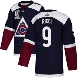 Men's Mike Ricci Colorado Avalanche Adidas Alternate 2022 Stanley Cup Champions Jersey - Authentic Navy