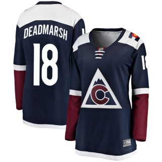 Women's Adam Deadmarsh Colorado Avalanche Fanatics Branded Alternate Jersey - Breakaway Navy