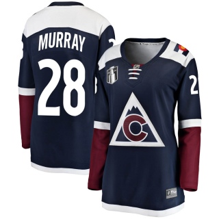 Women's Ryan Murray Colorado Avalanche Fanatics Branded Alternate 2022 Stanley Cup Final Patch Jersey - Breakaway Navy