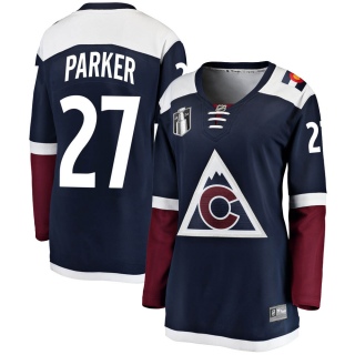 Women's Scott Parker Colorado Avalanche Fanatics Branded Alternate 2022 Stanley Cup Final Patch Jersey - Breakaway Navy