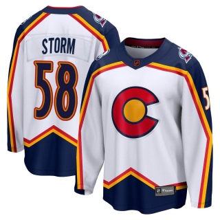 Youth Ben Storm Colorado Avalanche Fanatics Branded Special Edition 2.0 Jersey - Breakaway White