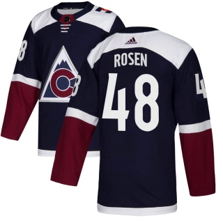 Youth Calle Rosen Colorado Avalanche Adidas Alternate Jersey - Authentic Navy