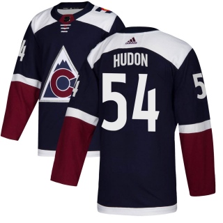 Youth Charles Hudon Colorado Avalanche Adidas Alternate Jersey - Authentic Navy