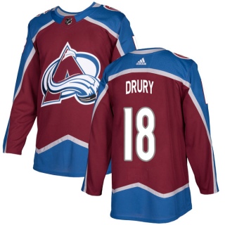 Youth Chris Drury Colorado Avalanche Adidas Burgundy Home Jersey - Authentic