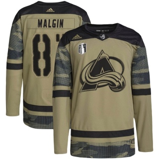 Youth Denis Malgin Colorado Avalanche Adidas Military Appreciation Practice 2022 Stanley Cup Final Patch Jersey - Authentic Camo