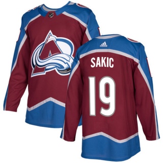 Youth Joe Sakic Colorado Avalanche Adidas Burgundy Home Jersey - Authentic Red