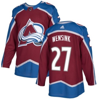 Youth John Wensink Colorado Avalanche Adidas Burgundy Home Jersey - Authentic Red