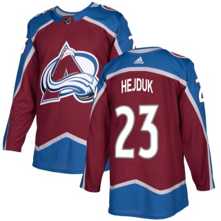 Youth Milan Hejduk Colorado Avalanche Adidas Burgundy Home Jersey - Authentic