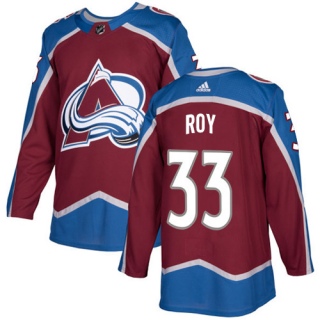 Youth Patrick Roy Colorado Avalanche Adidas Burgundy Home Jersey - Authentic Red