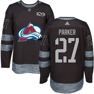 Youth Scott Parker Colorado Avalanche 1917- 100th Anniversary Jersey - Authentic Black