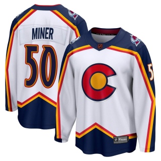 Youth Trent Miner Colorado Avalanche Fanatics Branded Special Edition 2.0 Jersey - Breakaway White